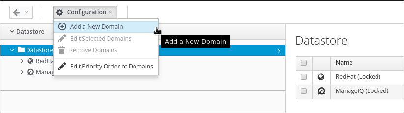 add new automate domain