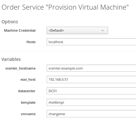 provision virtual machines details