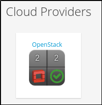OpenStack provider tile icon
